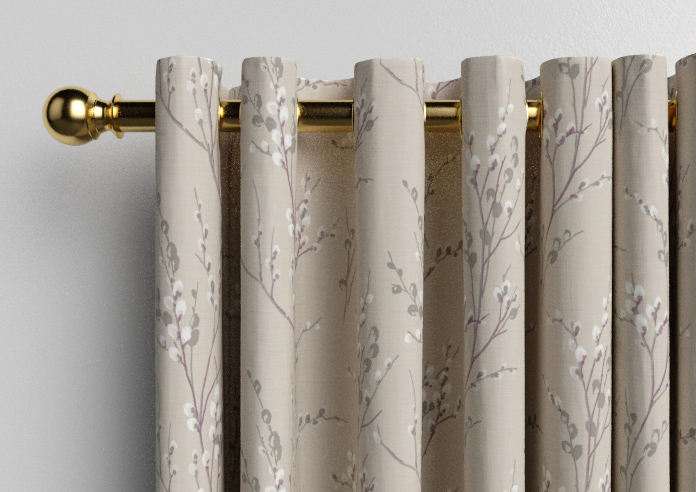 Laura Ashley Pussy Willow, Natural - Made to Measure Curtains - Image 12